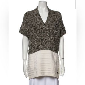 Burberry Brit short-sleeve wool sweater size S